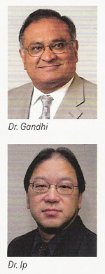 Dr Divyakant Gandhi and Dr John Ip