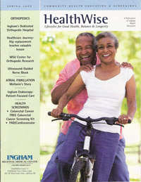 HEALTHWISE Magazine spring 2009