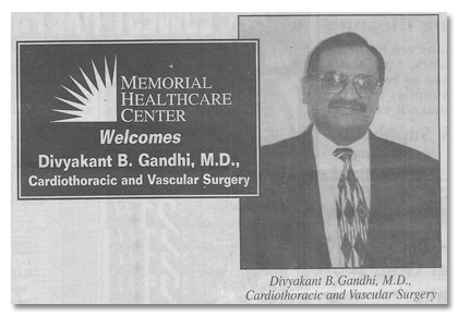 Divyakant B. Gandhi, MD